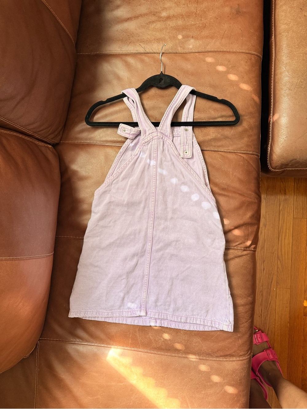 ASOS Lilac Denim Pinafore